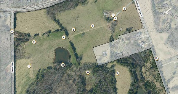 Ezell Farm in progress