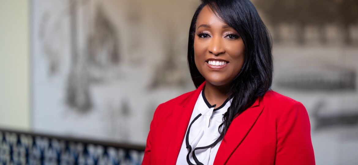 A portrait of ASC Interim President Monifa D. Drayton.