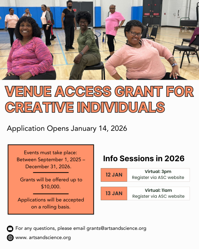 Venue Access - Creative Individuals